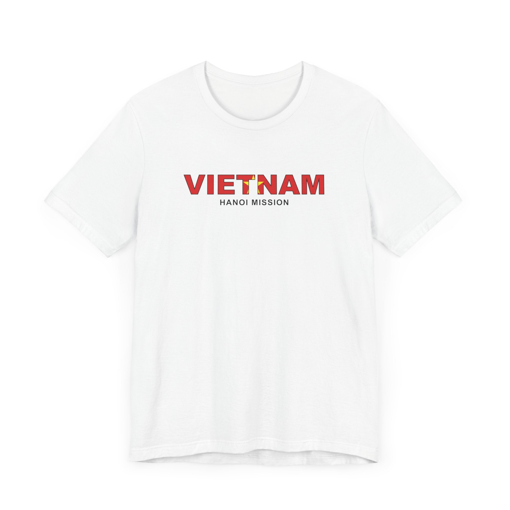 Vietnam Hanoi Mission Flag Title T-shirt - Latter-Day Saint LDS Missionary Gift - Book of Mormon