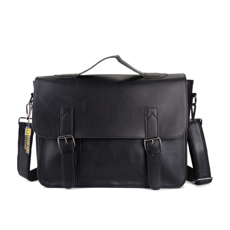 Vintage PU Messenger Bag