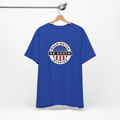 Washington DC South Mission Vintage Circular USA Flag T-Shirt - Latter-Day Saint LDS Missionary Gift - Book of Mormon