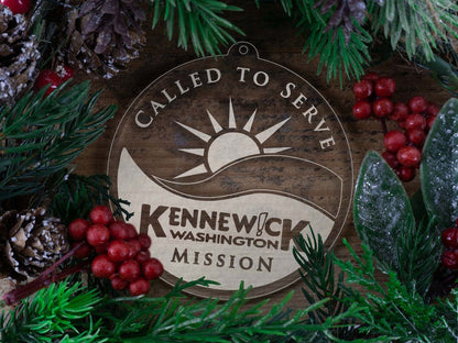 Washington Kennewick Mission Christmas Ornament - Latter-Day Saint LDS Missionary Gift - Book of Mormon