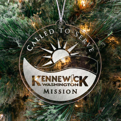 Washington Kennewick Mission Christmas Ornament - Latter-Day Saint LDS Missionary Gift - Book of Mormon