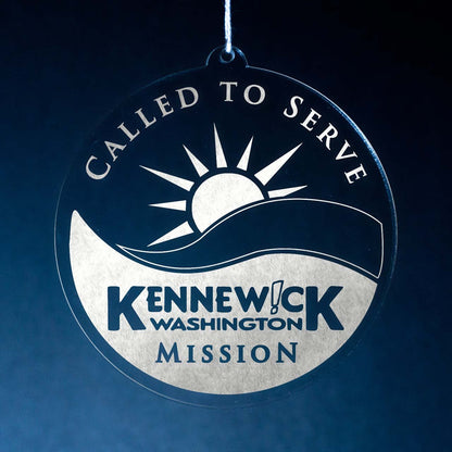 Washington Kennewick Mission Christmas Ornament - Latter-Day Saint LDS Missionary Gift - Book of Mormon