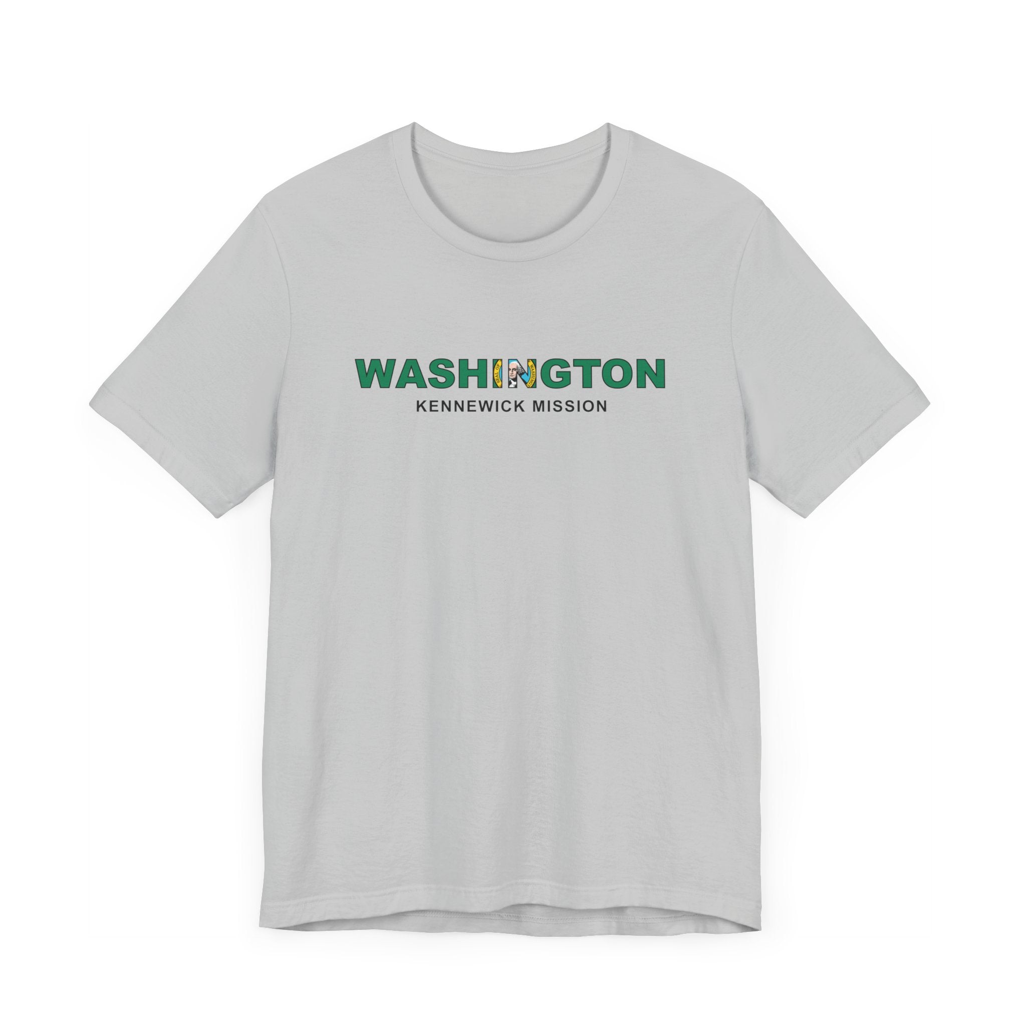 Washington Kennewick Mission Flag Title T-shirt - Latter-Day Saint LDS Missionary Gift - Book of Mormon