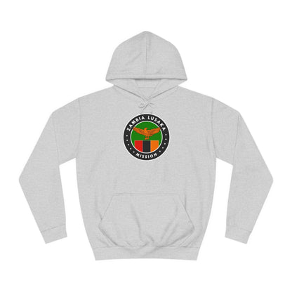Zambia Lusaka Mission Flag Logo (Black Border) College Hoodie - Latter-Day Saint LDS Missionary Gift - Book of Mormon