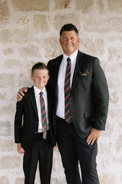 Ebenezer Stripe - Men's Tie