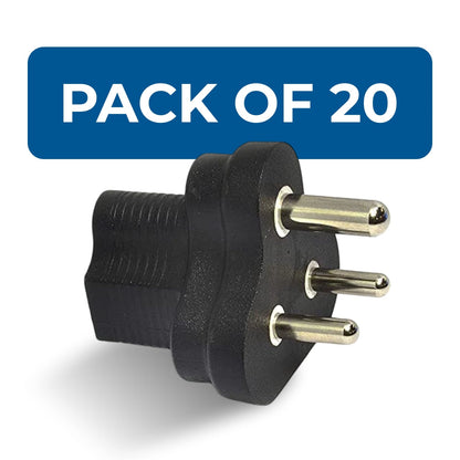 India Travel Adapter - Type D - Industrial Grade (IG-10)
