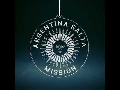 Load video: Argentina Salta Mission Christmas Ornament