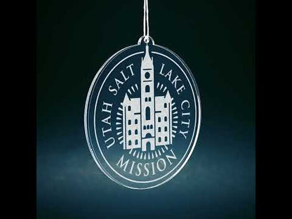Utah Salt Lake City Mission Christmas Ornament