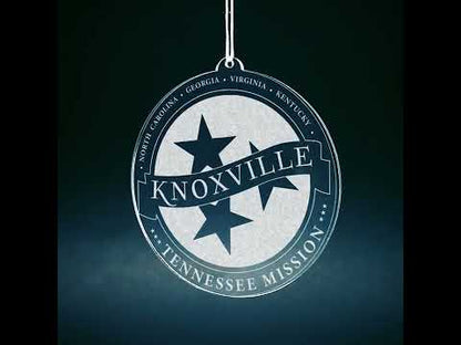 Tennessee Knoxville Mission Christmas Ornament