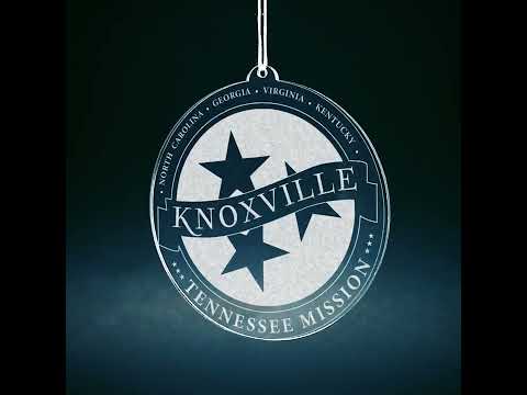 Load video: Tennessee Knoxville Mission Christmas Ornament