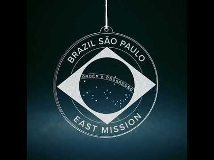 Brazil Sao Paulo East Mission Christmas Ornament