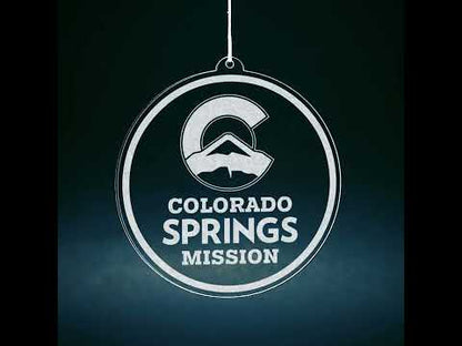 Colorado Colorado Springs Mission Christmas Ornament