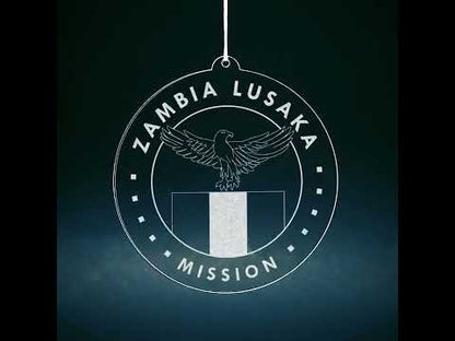 Zambia Lusaka Mission Christmas Ornament