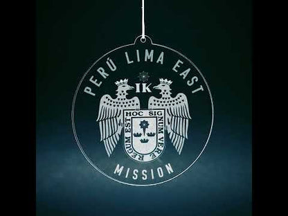 Peru Lima East Mission Christmas Ornament