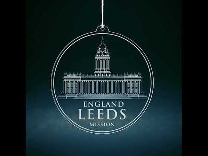 England Leeds Mission Christmas Ornament