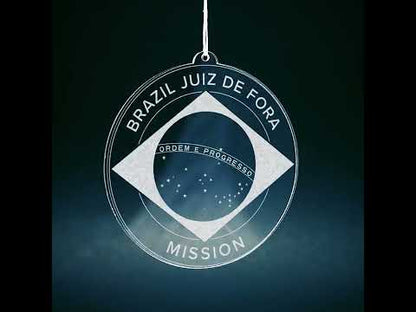 Brazil Juiz de Fora Mission Christmas Ornament