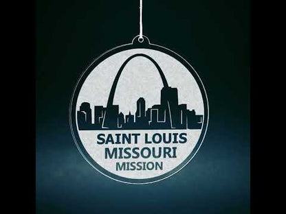 Missouri St. Louis Mission Christmas Ornament