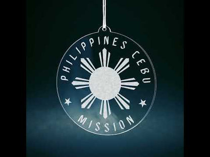 Philippines Cebu Mission Christmas Ornament