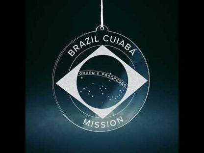 Brazil Cuiaba Mission Christmas Ornament