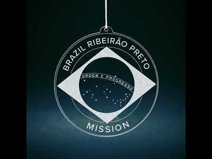 Brazil Belo Horizonte Mission Christmas Ornament