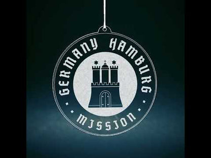 Germany Hamburg Mission Christmas Ornament