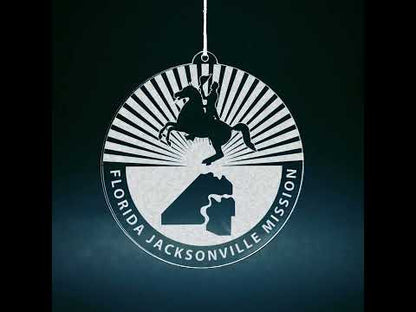 Florida Jacksonville Mission Christmas Ornament
