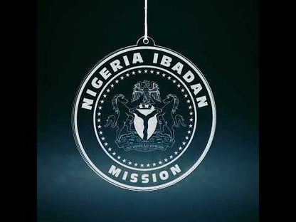 Nigeria Ibadan Mission Christmas Ornament