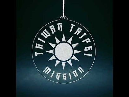 Taiwan Taipei Mission Christmas Ornament