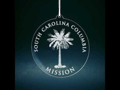 South Carolina Columbia Mission Christmas Ornament