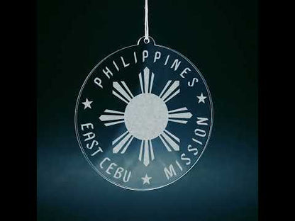 Philippines Cebu East Mission Christmas Ornament