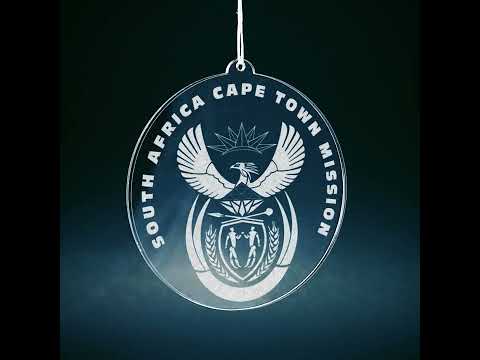 South Africa Cape Town Mission Christmas Ornament