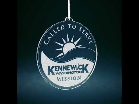 Washington Kennewick Mission Christmas Ornament