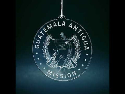 Guatemala Antigua Mission Christmas Ornament