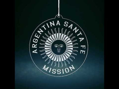 Argentina Santa Fe Mission Christmas Ornament