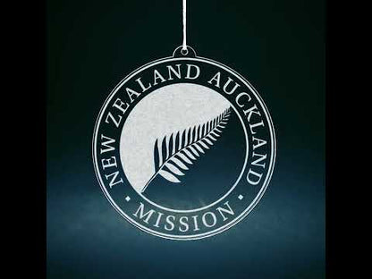 New Zealand Auckland Mission Christmas Ornament