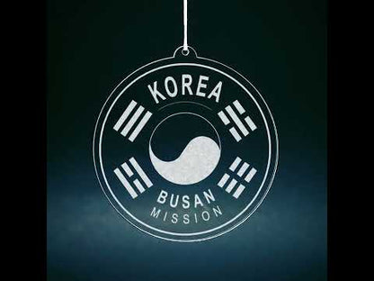 Korea Busan Mission Christmas Ornament