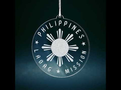 Philippines Laoag Mission Christmas Ornament