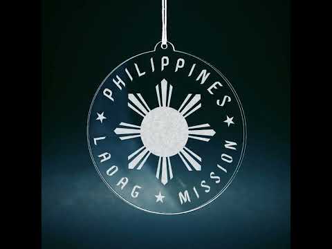 Load video: Philippines Laoag Mission Christmas Ornament