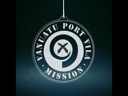 Vanuatu Port Vila Mission Christmas Ornament