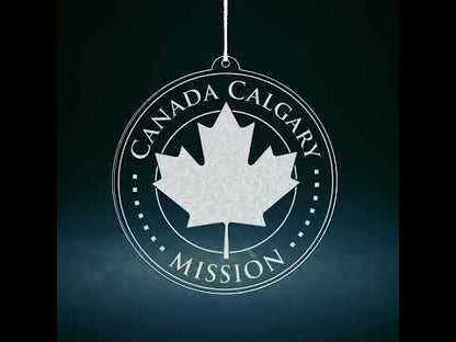 Canada Calgary Mission Christmas Ornament