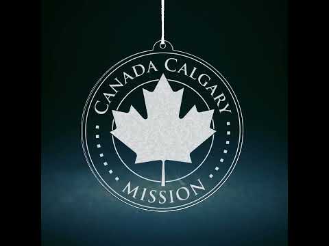 Canada Calgary Mission Christmas Ornament