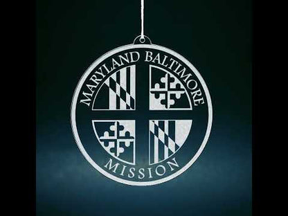 Maryland Baltimore Mission Christmas Ornament