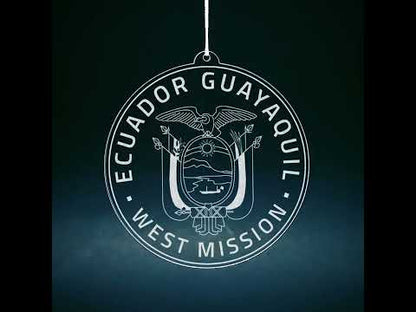 Ecuador Guayaquil West Mission Christmas Ornament