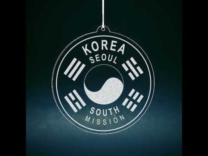 Korea Seoul South Mission Christmas Ornament