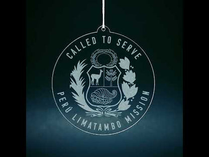 Peru Limatambo Mission Christmas Ornament
