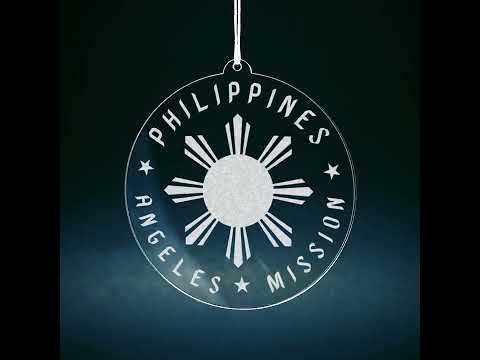 Philippines Angeles Mission Christmas Ornament