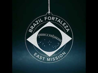 Brazil Fortaleza East Mission Christmas Ornament