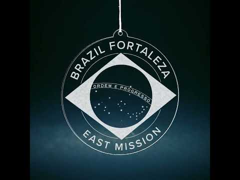 Load video: Brazil Fortaleza East Mission Christmas Ornament