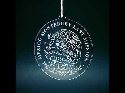 Mexico Monterrey East Mission Christmas Ornament