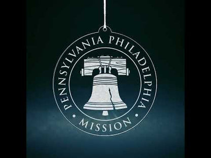 Pennsylvania Philadelphia Mission Christmas Ornament